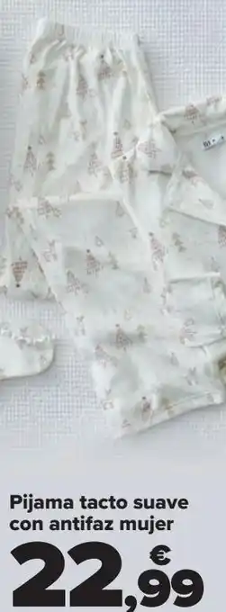 Carrefour Pijama tacto suave con antifaz mujer oferta