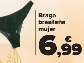 Carrefour Braga brasileña mujer oferta