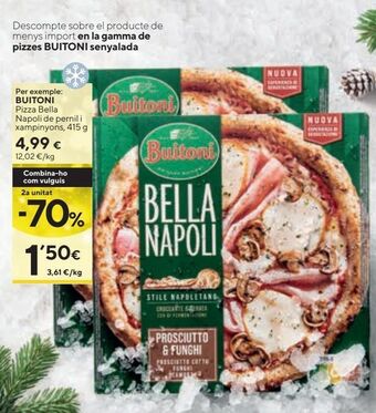 Caprabo Pizza buitoni oferta