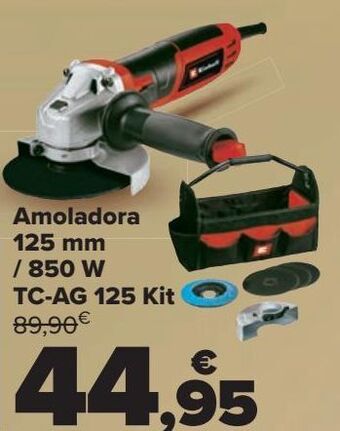 Carrefour Amoladora 125 mm/ 850 w tc-ag 125 kit oferta