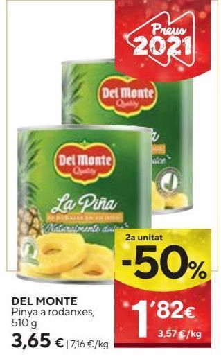 Caprabo Piña del monte oferta