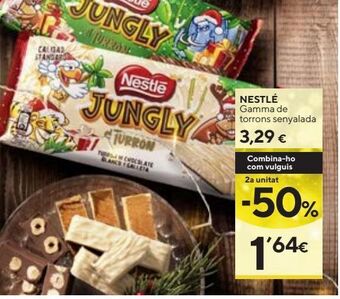 Caprabo Turrón nestlé oferta