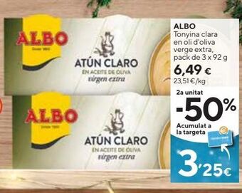 Caprabo Atún claro albo oferta