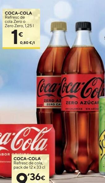 Caprabo Refresco de cola coca-cola oferta