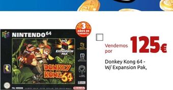 Donkey kong 64 - w/ expansion pak