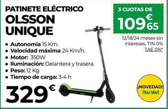 Feu Vert Patinete eléctrico oferta