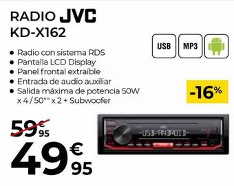 Feu Vert Radio de coche jvc oferta