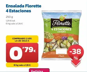 AhorraMas Ensalada cuatro estaciones florette oferta