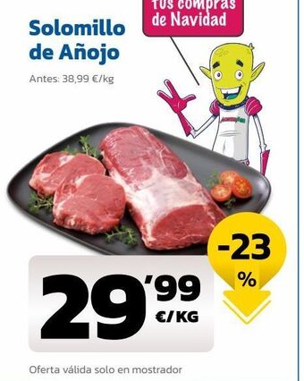 AhorraMas Solomillo oferta