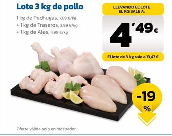 AhorraMas Pollo oferta
