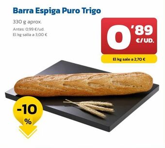 AhorraMas Pan oferta