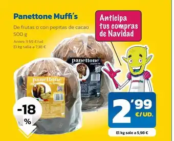 AhorraMas Panettone oferta
