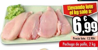 Unide Market Pechuga de pollo oferta