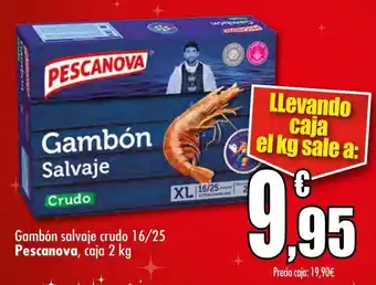 Unide Market Gambón salvaje crudo 16/25 pescanova oferta