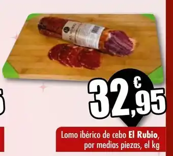 Unide Market Lomo ibérico de cebo el rubio oferta