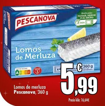 Lomos de merluza pescanova