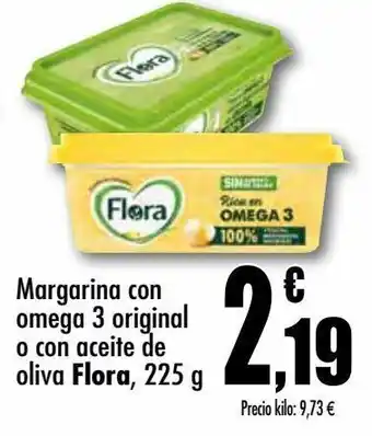 Unide Market Margarina con omega 3 original o con aceite de oliva flora oferta