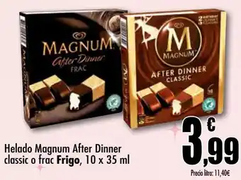Unide Market Helado magnum after dinner classic o frac frigo oferta
