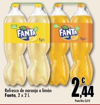 Unide Market Refresco de naranja o limón fanta oferta
