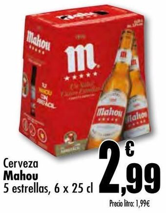 Unide Market Cerveza mahou 5 estrellas oferta