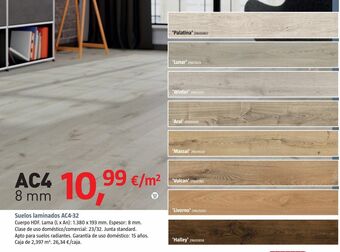 Bauhaus Suelos laminados oferta