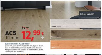 Bauhaus Suelos laminados oferta