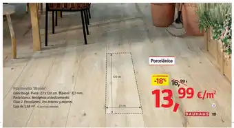 Bauhaus Pavimento porcelánico exterior oferta