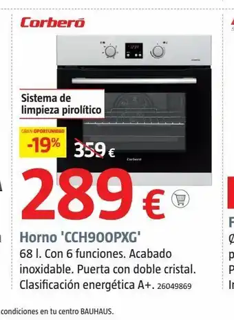 Bauhaus Horno multifunción corberó oferta