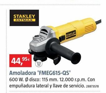 Bauhaus Amoladora stanley oferta