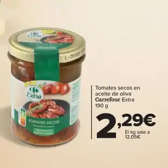 Carrefour Tomates secos oferta