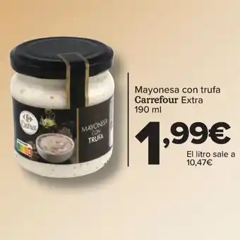 Carrefour Mayonesa con trufa oferta