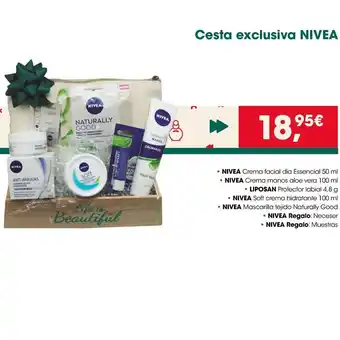 Eroski Cesta exclusiva nivea oferta