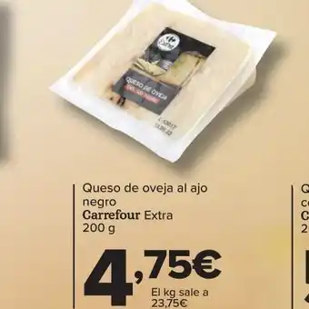 Carrefour Queso de oveja al ajo oferta