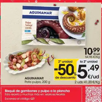 Eroski Pata pulpo oferta