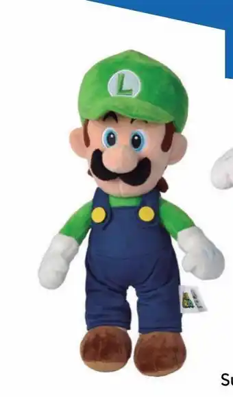 ToysRus Super mario - peluche luigi bros oferta