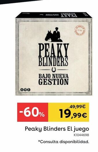 ToysRus Peaky blinders el juego oferta