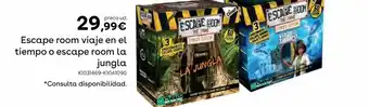 ToysRus Escape room viaje en el tiempo oferta