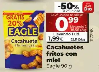 Dia Cacahuetes fritos con miel eagle oferta