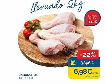 Supermercados La Despensa Jamoncitos de pollo oferta
