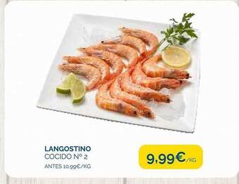 Supermercados La Despensa Langostino cocido n°2 oferta