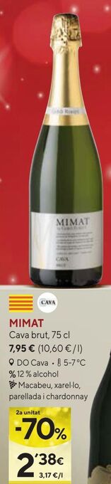 Caprabo Cava brut oferta