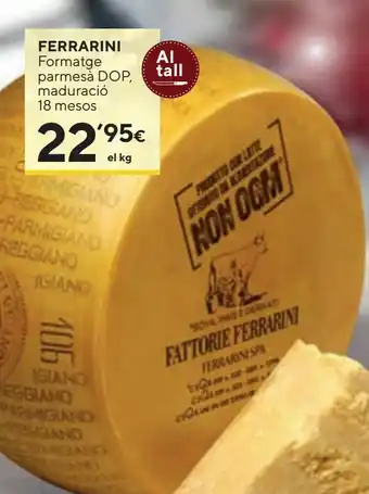 Caprabo Queso parmesano ferrarini oferta