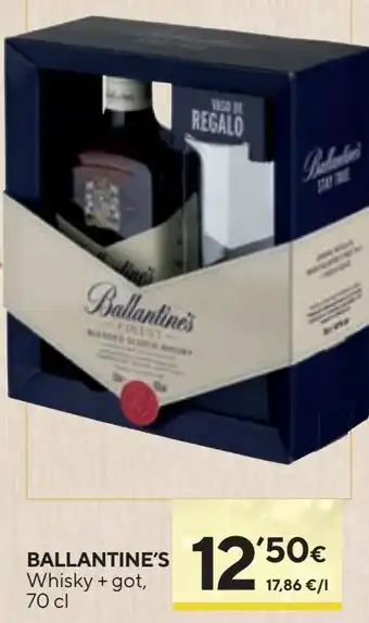 Caprabo Whisky ballantine's oferta