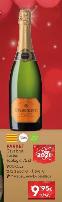 Caprabo Cava brut parxet oferta