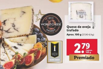 Lidl Queso de oveja oferta