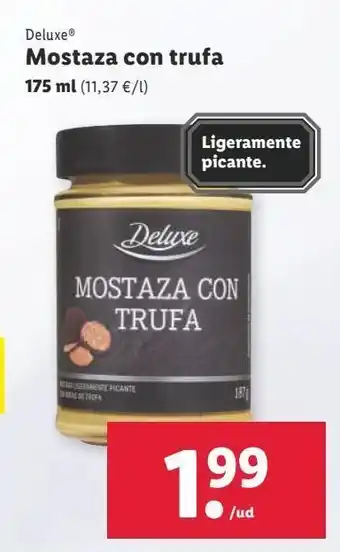 Lidl Mostaza deluxe oferta
