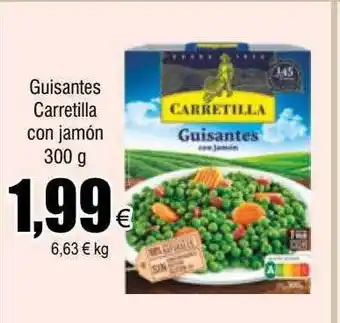FROIZ Guisantes carretilla con jamón oferta