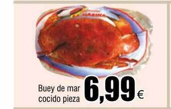 FROIZ Buey de mar cocido pieza oferta