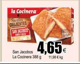 FROIZ San jacobos la cocinera oferta