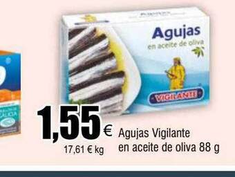 FROIZ Agujas vigilante en aceite de oliva oferta